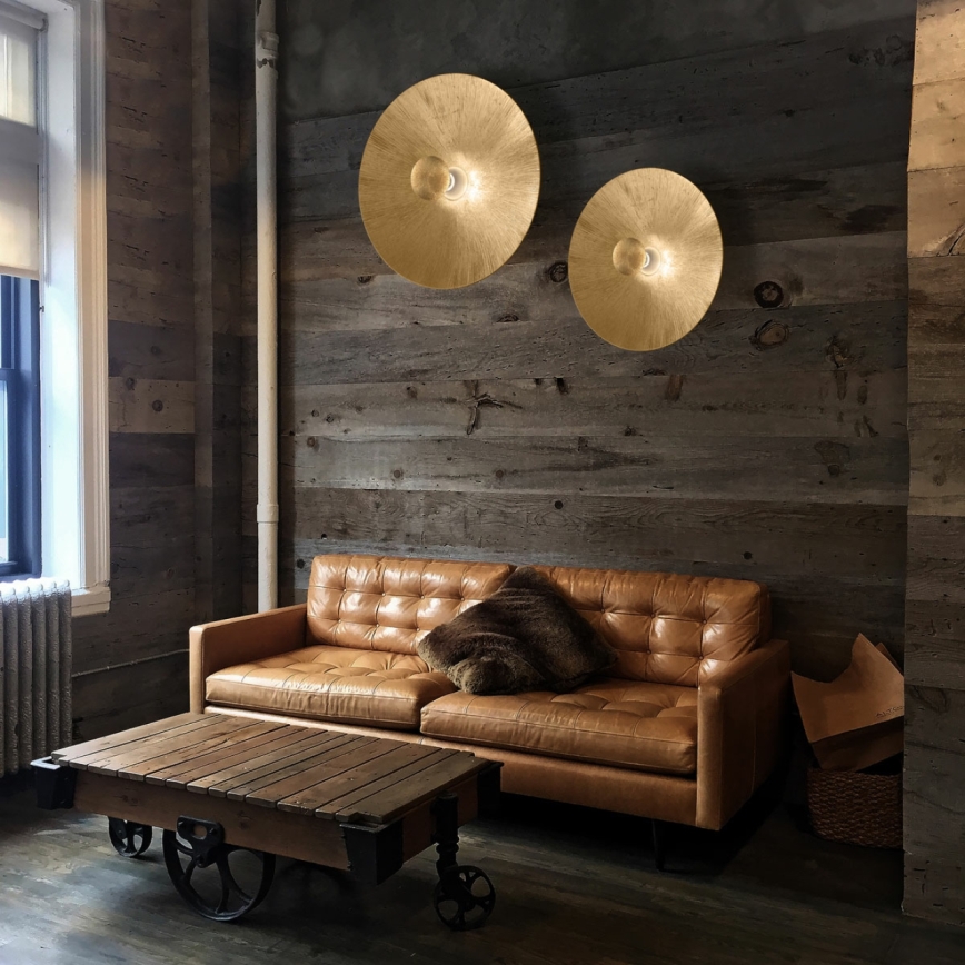 Kolarz A1306.61XL.3.SunAu - Aplique MOON 1xE27/100W/230V dorado