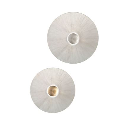 Kolarz A1306.61XL.Wm.SunWg - Aplique MOON 1xE27/100W/230V blanco