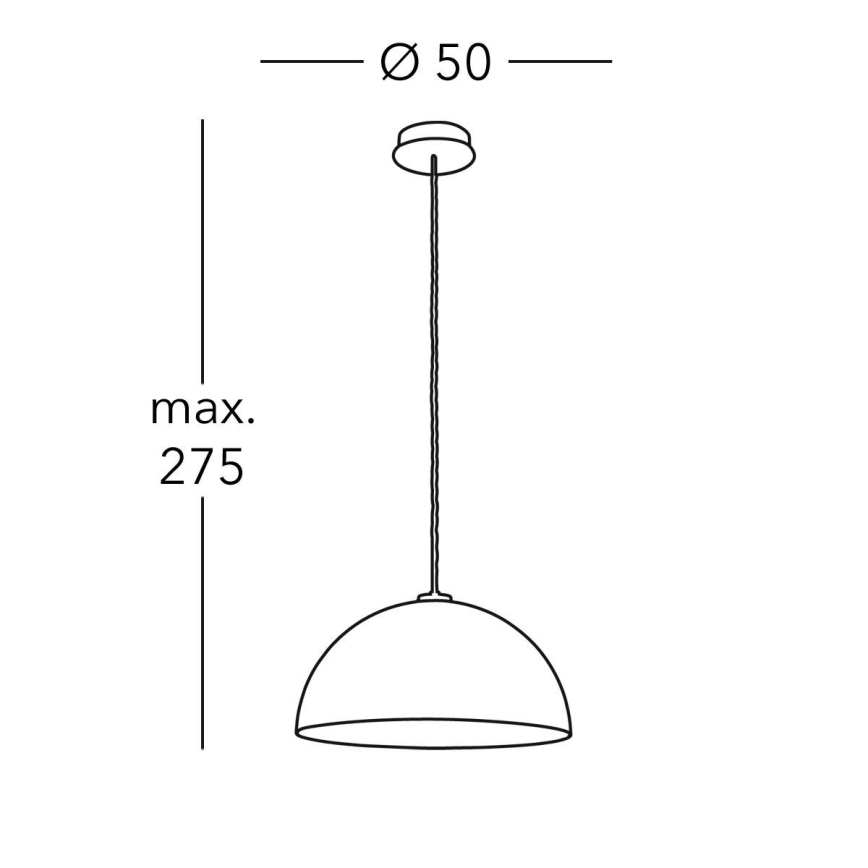 Kolarz A1339.31.Co.VinAu/50- Lámpara de araña en cadena CULT 1xE27/100W/230V d. 50 cm dorado