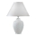 Kolarz A1340.70 - Lámpara de mesa CHIARA 1xE27/100W/230V blanco diámetro 30 cm