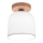 Kolarz A1352.11.Gr - Lámpara de techo NONNA 1xE27/60W/230V roble/blanco/gris