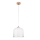 Kolarz A1352.31.Au - Lámpara colgante NONNA 1xE27/60W/230V roble/blanco/dorado