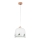 Kolarz A1352.31.G.100 - Lámpara colgante NONNA 1xE27/60W/230V ciervo roble/blanco/Verde
