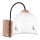 Kolarz A1352.61.Gr.100 - Aplique NONNA 1xE27/60W/230V ciervo roble/blanco/gris