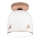KolarzA1352.11.Au.100 - Lámpara de techo NONNA 1xE27/60W/230V ciervo roble/blanco/dorado