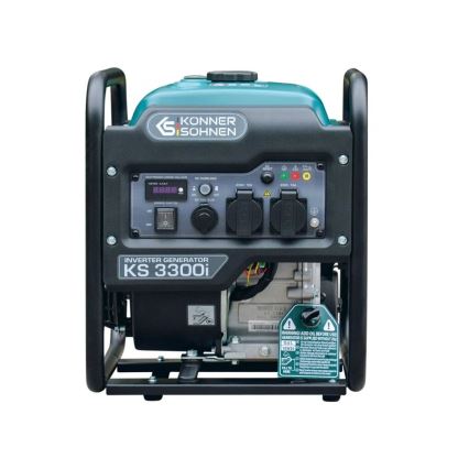 Könner & Söhnen 12111 - Generador eléctrico inversor KS 3300i 3300W