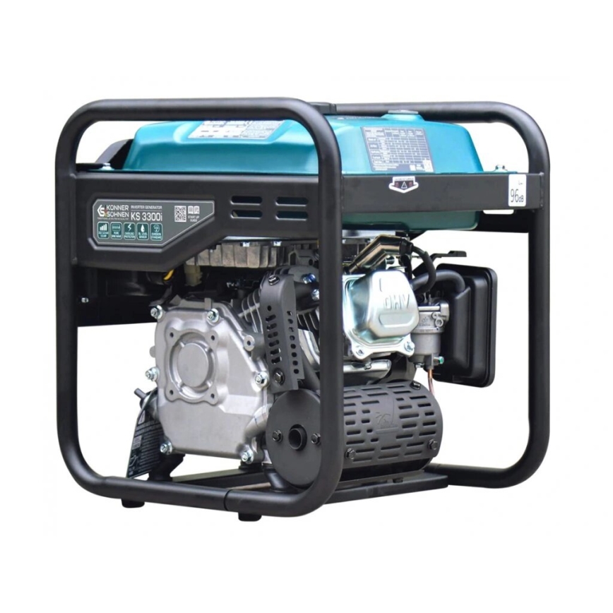 Könner & Söhnen 12111 - Generador eléctrico inversor KS 3300i 3300W