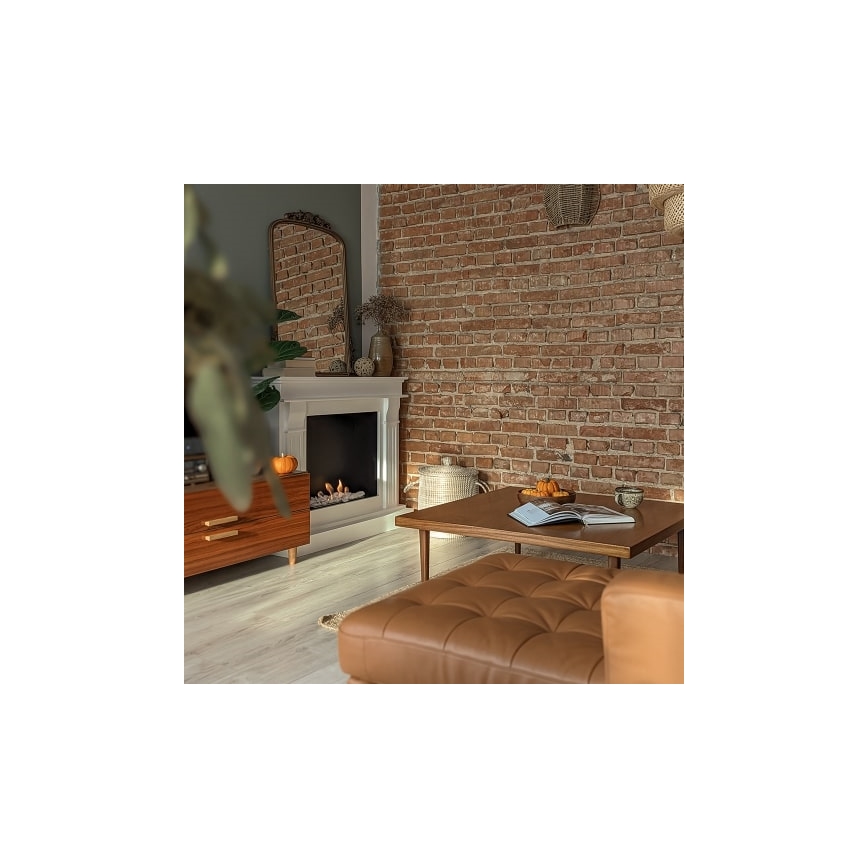 Kratki - Chimenea BIO 97,9x115 cm 3kW blanco