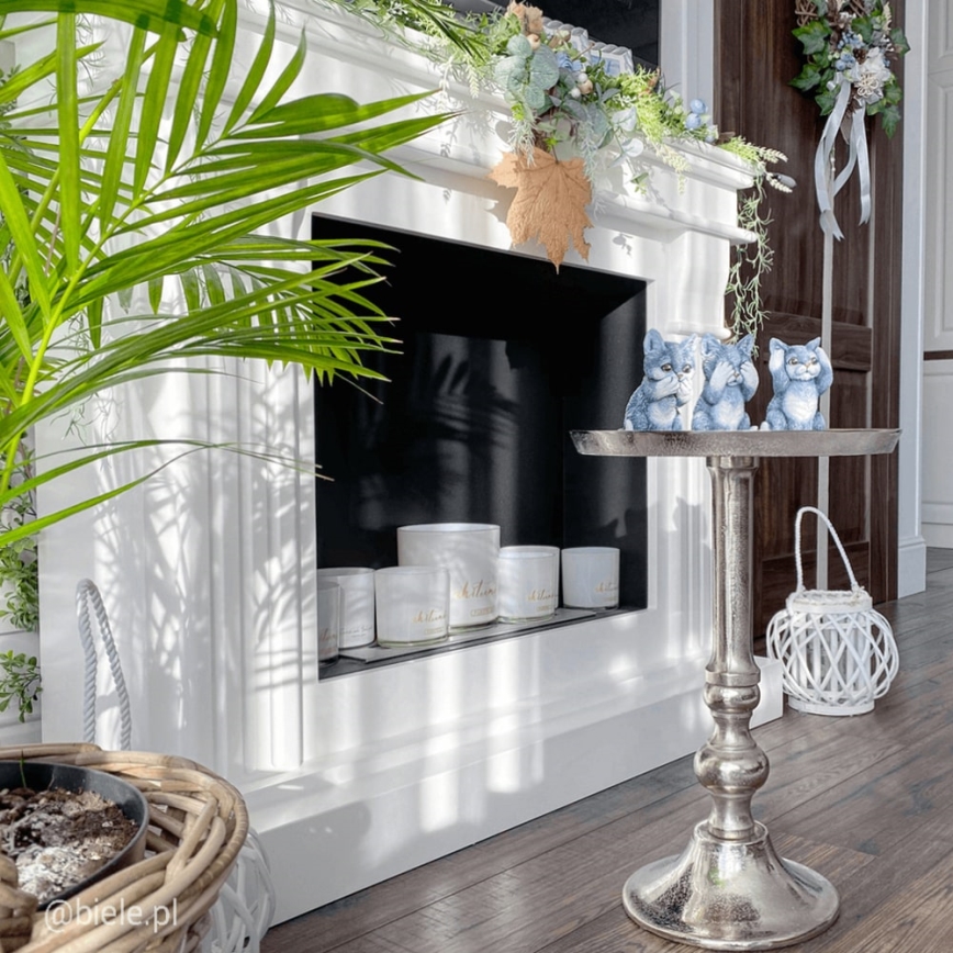Kratki - Chimenea BIO 97,9x115 cm 3kW blanco