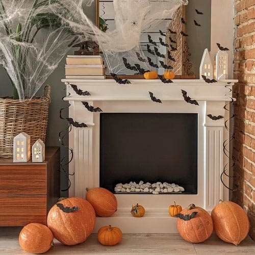 Kratki - Chimenea BIO 97,9x115 cm 3kW blanco