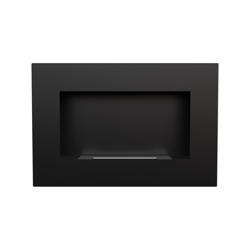 Kratki - Chimenea BIO empotrada DELTA 40x60 cm 2kW negro