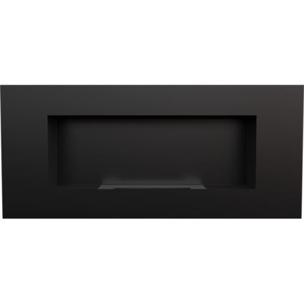 Kratki - Chimenea empotrada BIO 40x90 cm 2kW negro