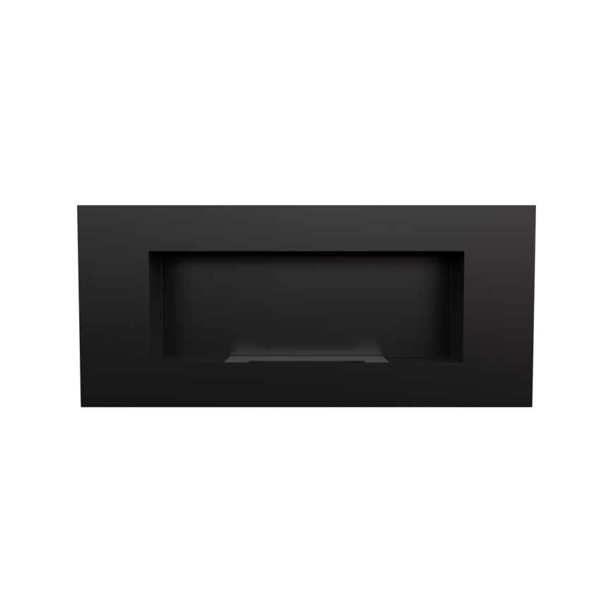 Kratki - Chimenea empotrada BIO 40x90 cm 2kW negro