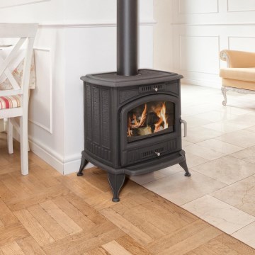 Kratki - Estufa de fundición para chimenea 8kW 150mm