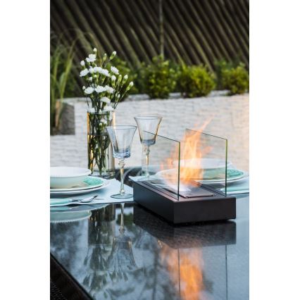 Kratki - Chimenea BIO 21,8x35,4 cm 1kW negro