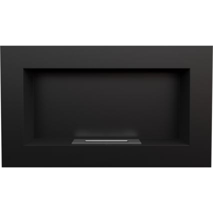 Kratki - Chimenea BIO empotrada 37,4x64,8 cm 1kW negro