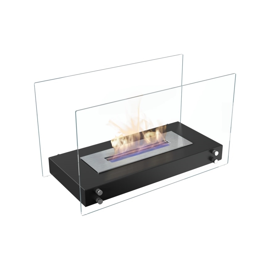 Kratki - Chimenea BIO 40,2x70 cm 2kW negro