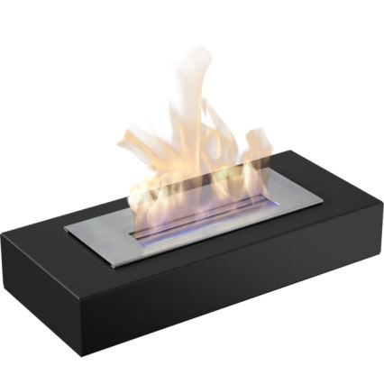 Kratki - Chimenea BIO 8,5x49 cm 2,5kW negro