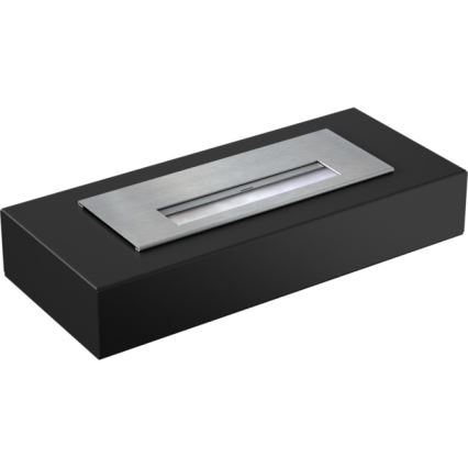 Kratki - Chimenea BIO 8,5x49 cm 2,5kW negro