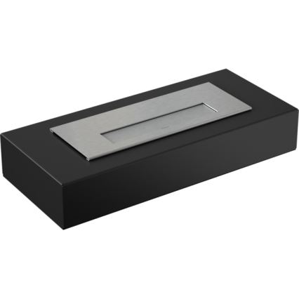 Kratki - Chimenea BIO 8,5x49 cm 2,5kW negro