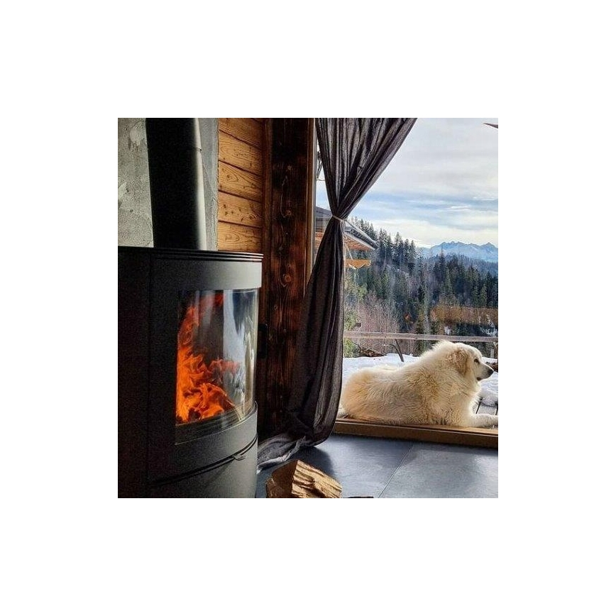 Kratki - Chimenea de acero 10kW 150mm