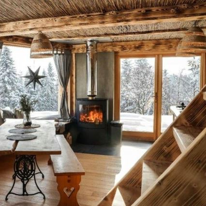 Kratki - Chimenea de acero 10kW 150mm