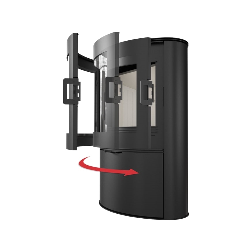 Kratki - Chimenea de acero 10kW 150mm