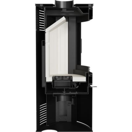 Kratki - Chimenea de acero 10kW 150mm