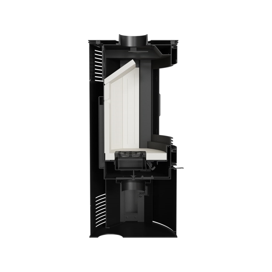Kratki - Chimenea de acero 10kW 150mm