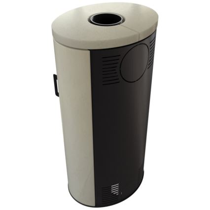 Kratki - Chimenea de acero 8kW 150mm