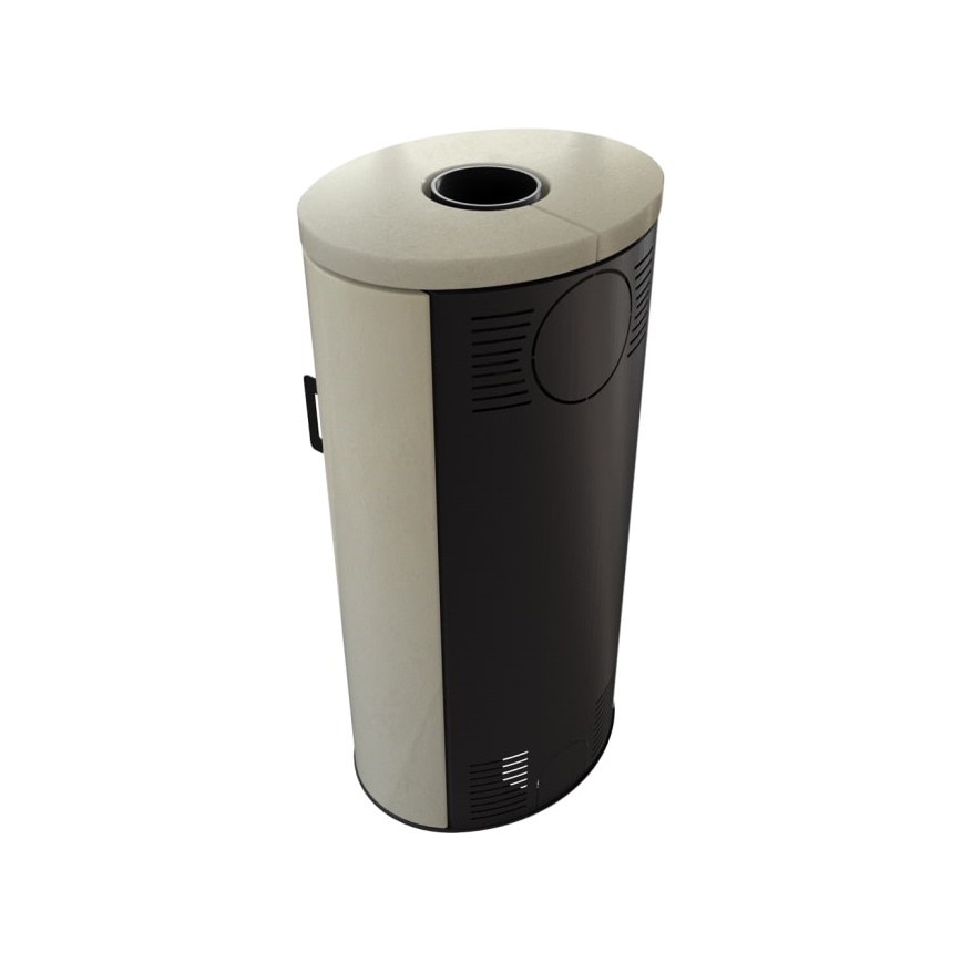 Kratki - Chimenea de acero 8kW 150mm