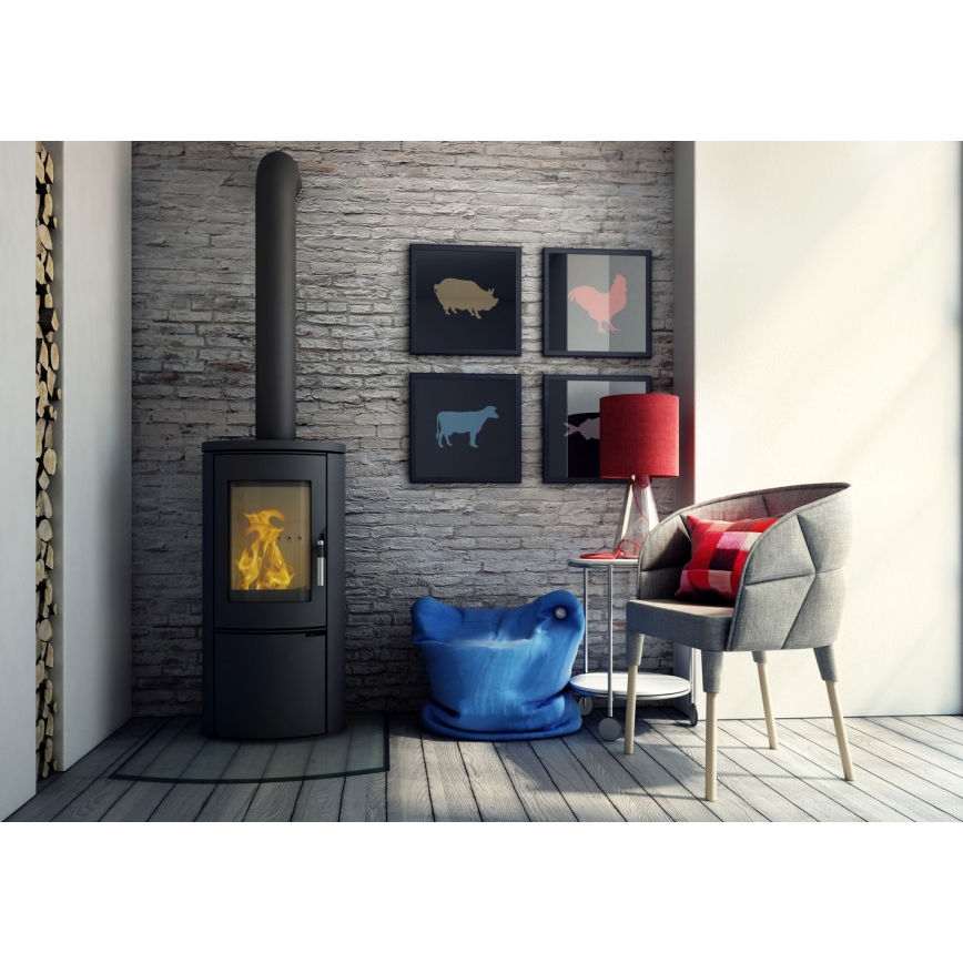 Kratki - Chimenea de acero 8kW 150mm