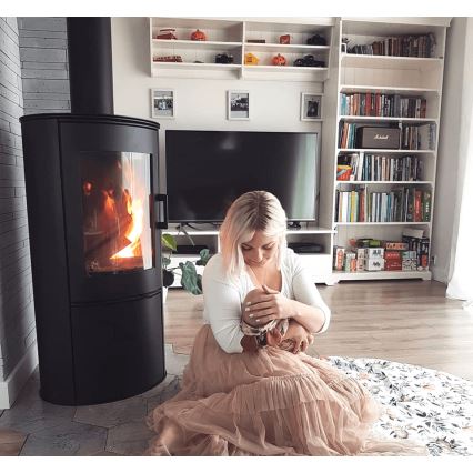 Kratki - Chimenea de acero 8kW 150mm
