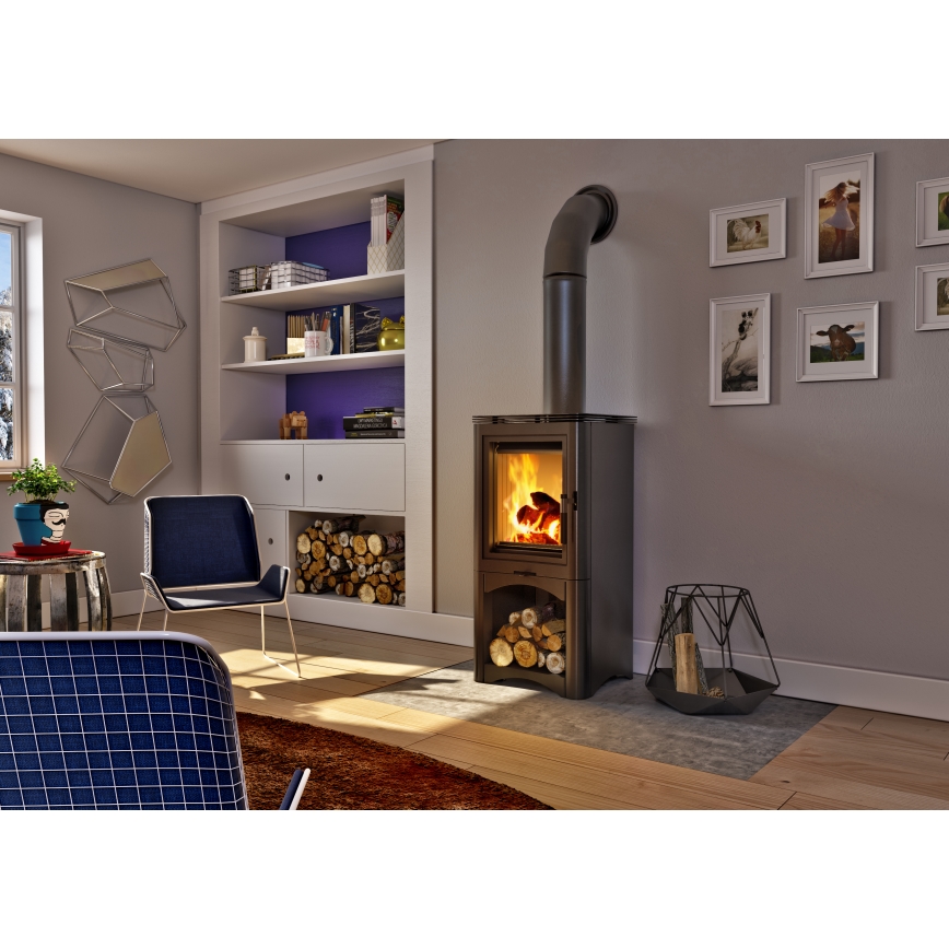 Kratki - Chimenea de acero 7kW 150mm
