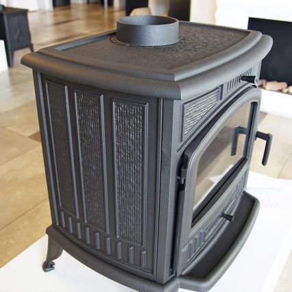 Kratki - Estufa de fundición para chimenea 8kW 130mm