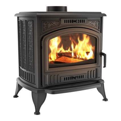 Kratki - Estufa de fundición para chimenea 8kW 130mm