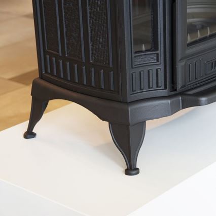 Kratki - Estufa de fundición para chimenea 10kW 150mm