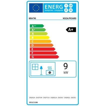 Kratki - Chimenea de acero 9kW 150mm