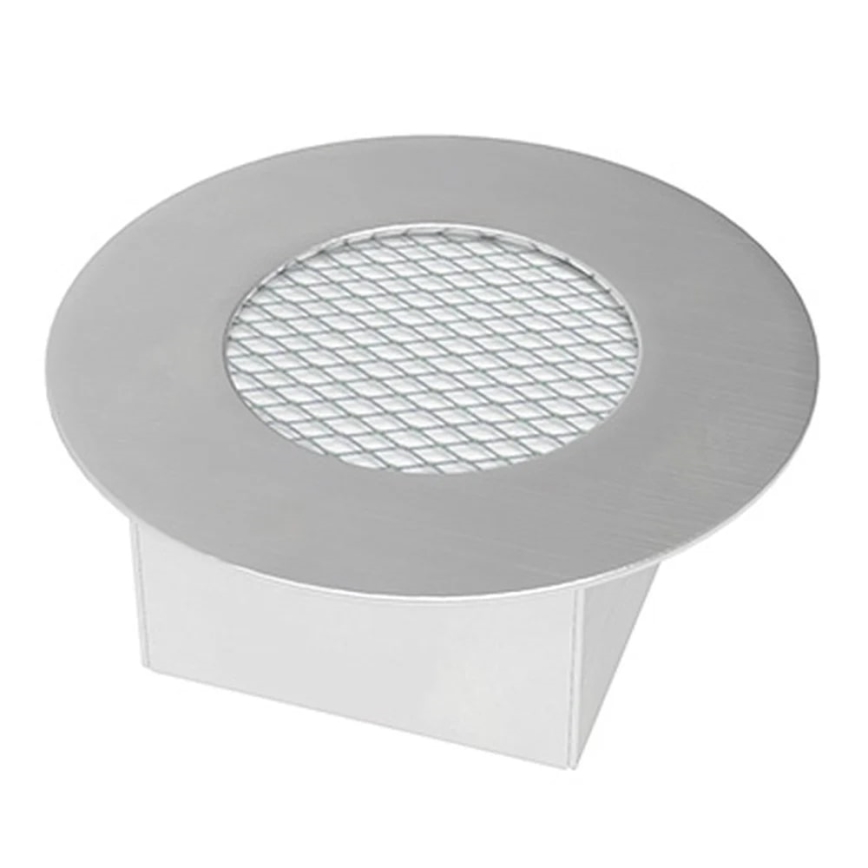 Kratki - Chimenea BIO 30,3x30 cm 1kW blanco