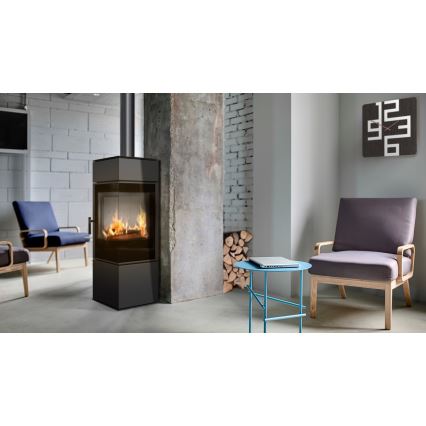 Kratki - Estufa de acero para chimeneas 8kW 150mm