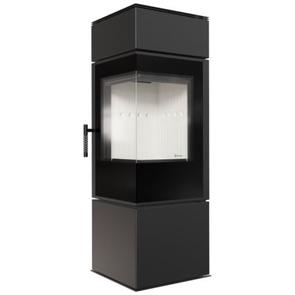 Kratki - Estufa de acero para chimeneas 8kW 150mm