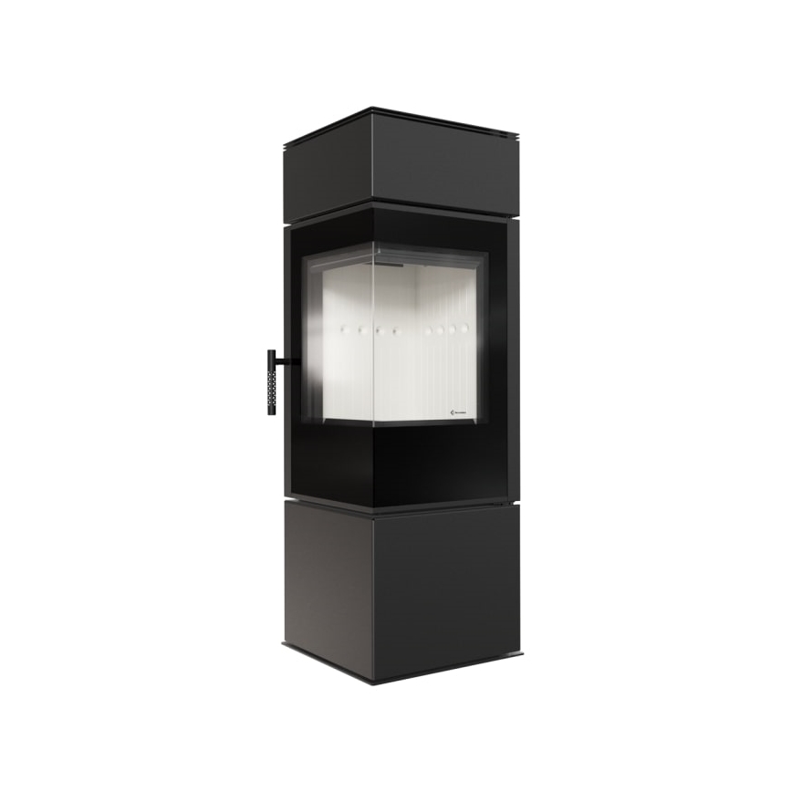 Kratki - Estufa de acero para chimeneas 8kW 150mm