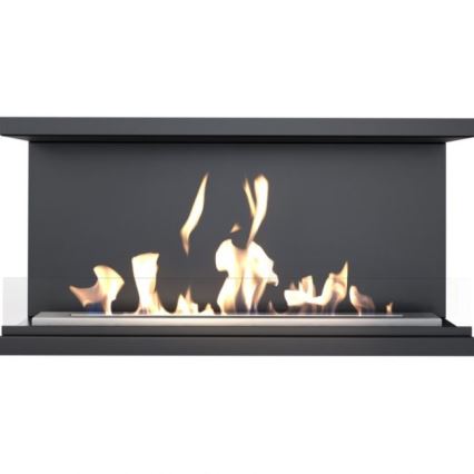 Kratki - Chimenea BIO empotrada 50x100 cm 3,5kW negro