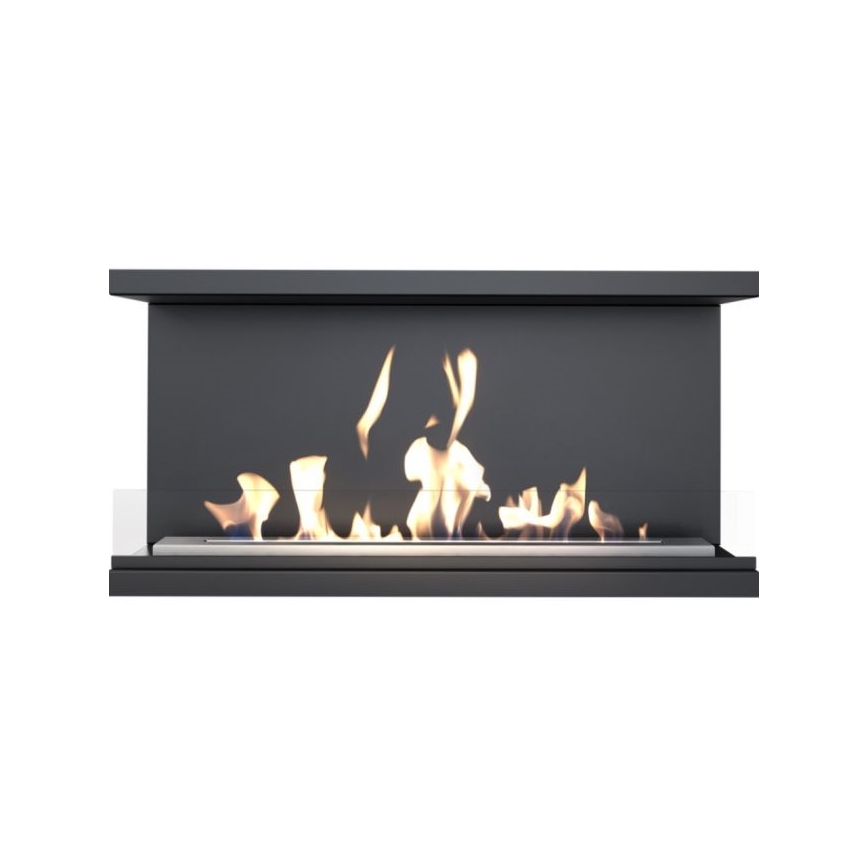 Kratki - Chimenea BIO empotrada 50x100 cm 3,5kW negro