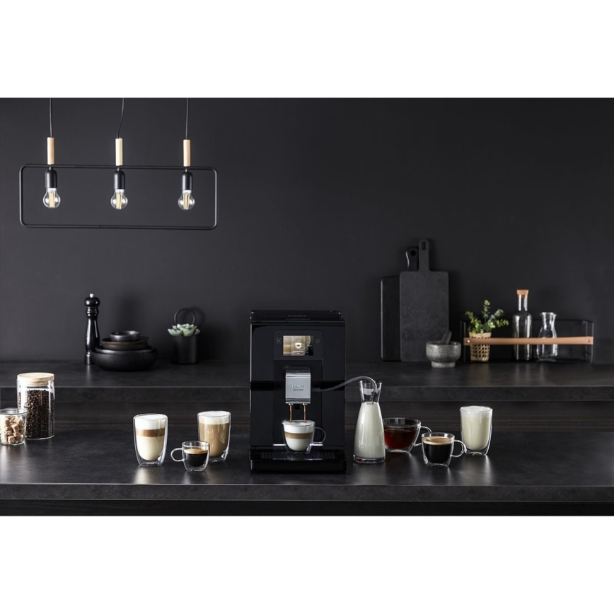 Krups - Cafetera automática con recipiente para leche INTUITION PREFERENCE 1450W/230V negro