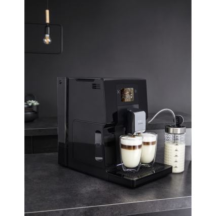 Krups - Cafetera automática con recipiente para leche INTUITION PREFERENCE 1450W/230V negro
