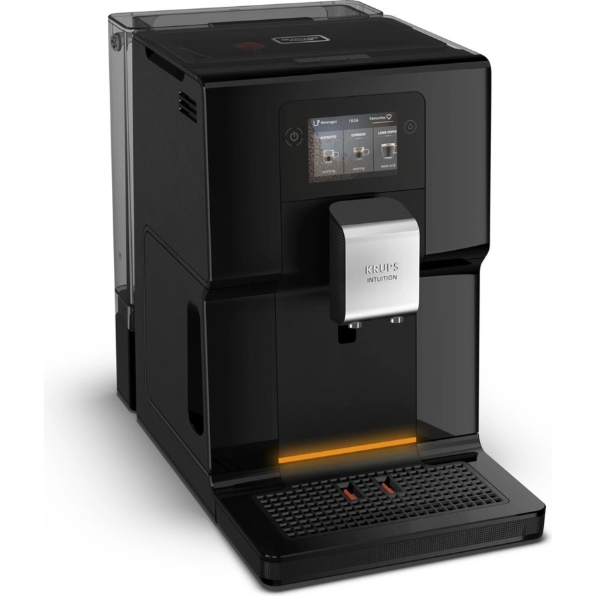 Krups - Cafetera automática con recipiente para leche INTUITION PREFERENCE 1450W/230V negro