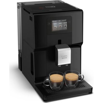 Krups - Cafetera automática con recipiente para leche INTUITION PREFERENCE 1450W/230V negro