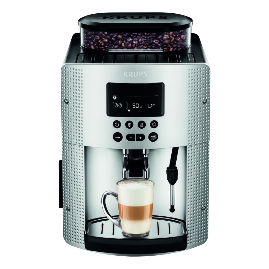 Krups - Cafetera automática ESSENTIAL 1450W/230V plata