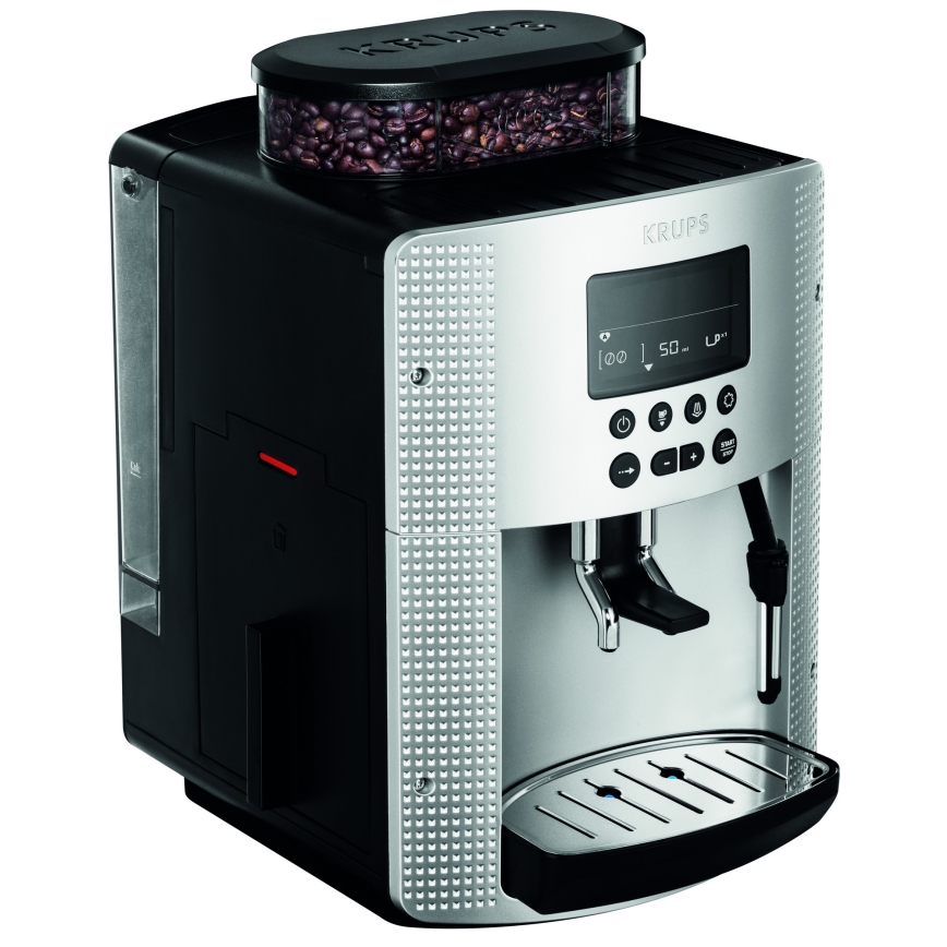 Krups - Cafetera automática ESSENTIAL 1450W/230V plata